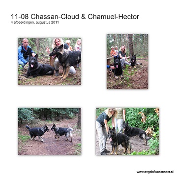 Chamuël-Hector en Chassan-Cloud, twee broertjes aan de wandel